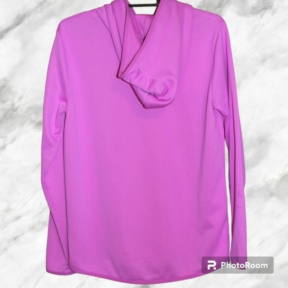 UNDER Armour Women's Armour Big Logo Fleece Hoodie - Picture 2 of 7